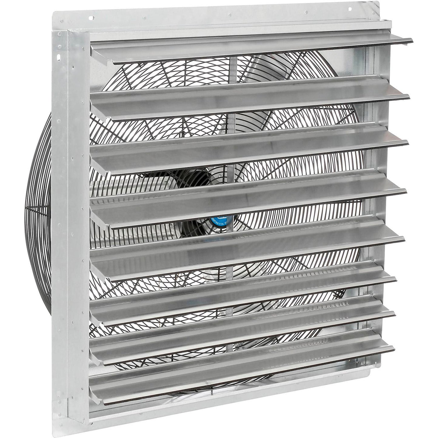 Global Industrial Continental Dynamics Direct Drive 30" Exhaust Fan w/ Shutter, 2 Speed, 8000 CFM, 1/4HP, 1Phase (WB294498A)