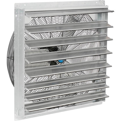 Global Industrial Continental Dynamics Direct Drive 30" Exhaust Fan w/ Shutter, 2 Speed, 8000 CFM, 1/4HP, 1Phase (WB294498A)