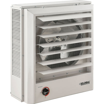 Global Industrial Unit Heater, Horizontal or Vertical Downflow, 10KW, 480V, 3 Phase (WB246103)