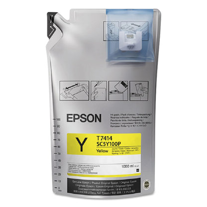 Epson® T741400 UltraChrome DS Ink, Yellow, 6/Pk (EPST741420)