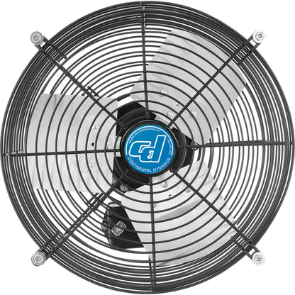 Global Industrial Continental Dynamics 12" Direct Drive Exhaust Fan, 1 Speed, 2150 CFM, 1/25 HP (WB246507)