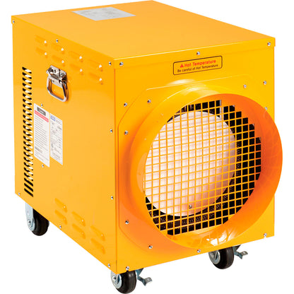 Global Industrial Portable Electric Heater, Adjustable Thermostat, 208V, 3 Phase, 15000W (WB246552)