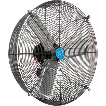 Global Industrial Continental Dynamics 24" Direct Drive Exhaust Fan, 2 Speed, 7000 CFM, 1/4 HP (WB246620)