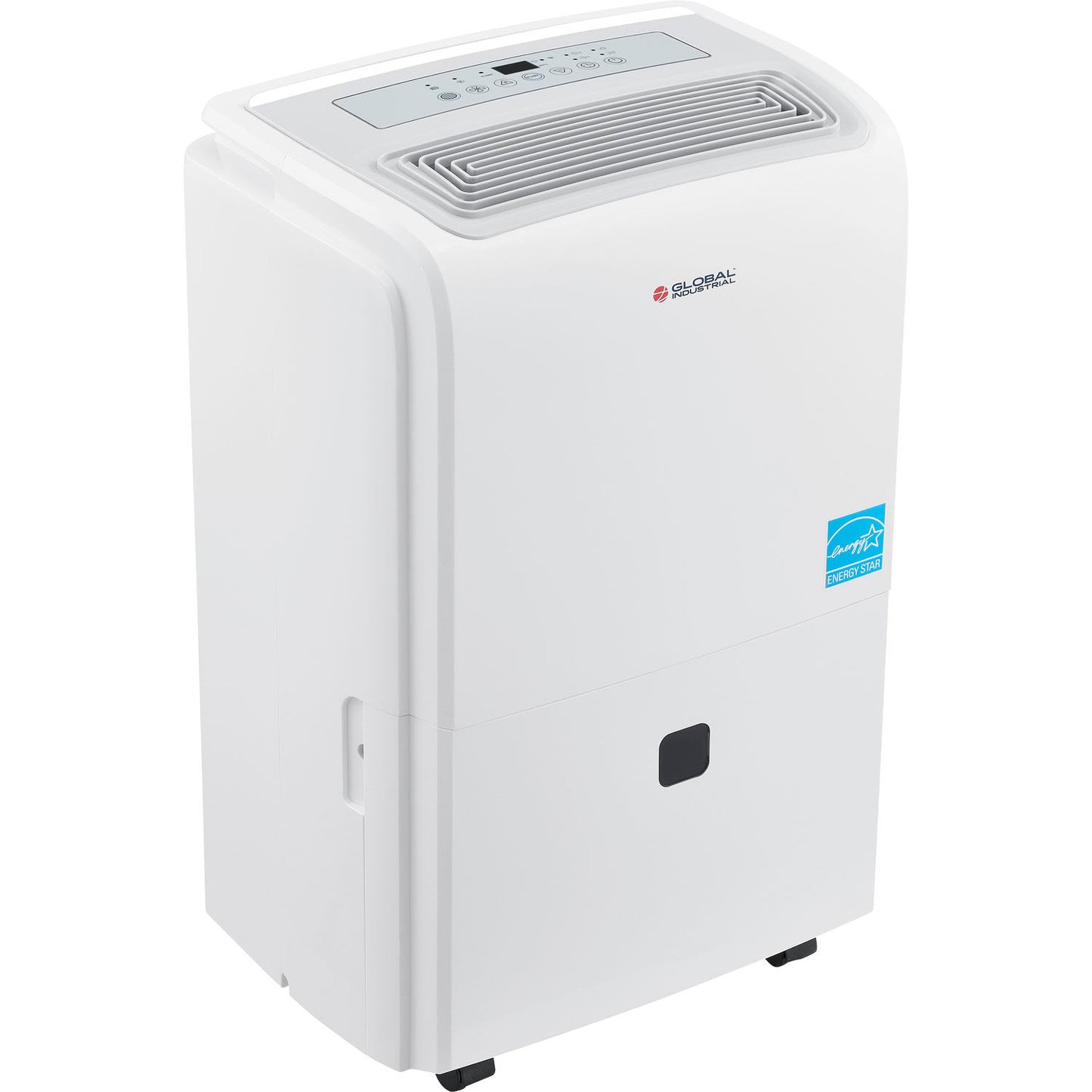 Global Industrial Portable Dehumidifier w/ Pump & WiFi, Energy Star, 40 Pint (WB246733)