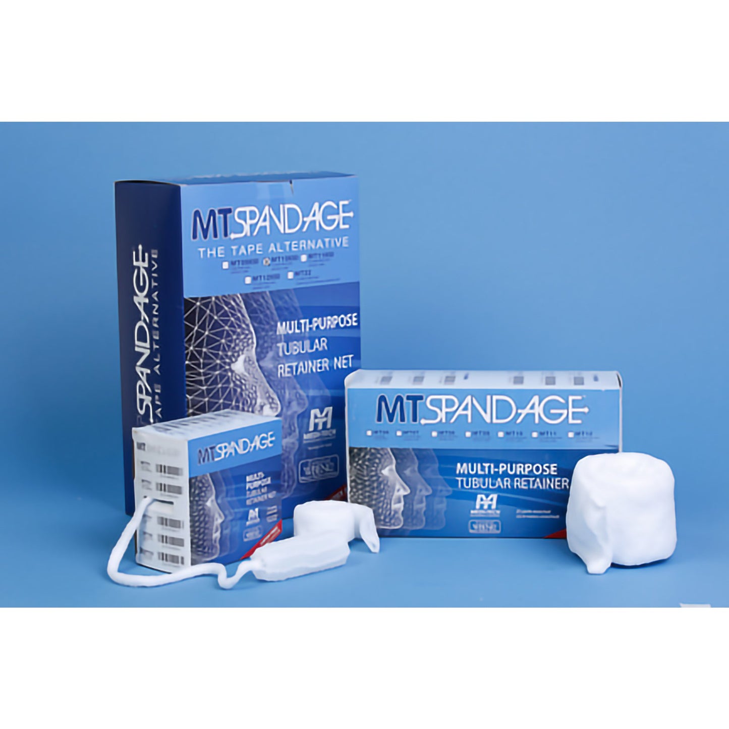 MT Spandage™ Elastic Net Retainer Dressing Tubular Elastic 25 Yard Size 2 White Small Hand / Arm / Leg / Foot NonSterile (414142_EA)