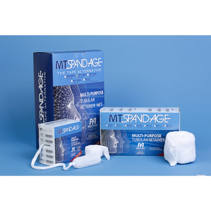 MT Spandage™ Elastic Net Retainer Dressing Tubular Elastic 25 Yard Size 2 White Small Hand / Arm / Leg / Foot NonSterile (414142_EA)