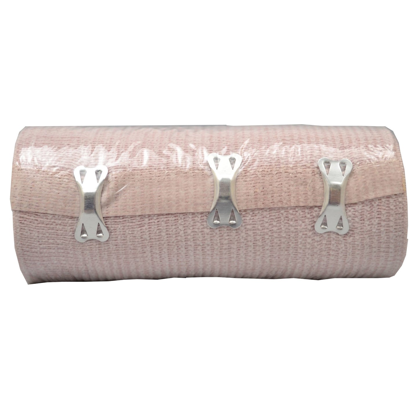 REB® Elastic Bandage 6 Inch X 10 Yard Double Length Clip Detached Closure Tan NonSterile Standard Compression (293605_EA)