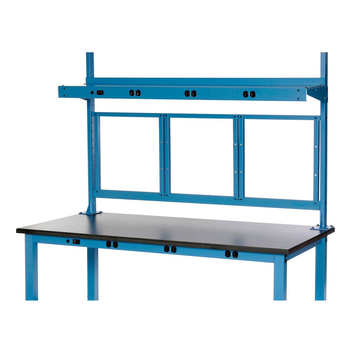 Global Industrial Panel Mounting Kit for 48"W Bench -Blue (WB249291ABL)