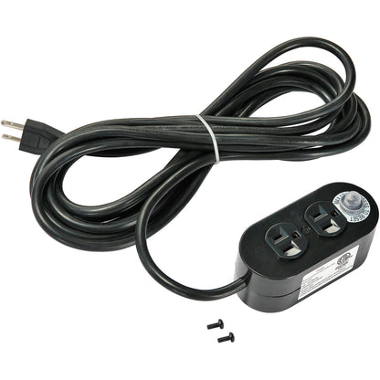 Global Industrial Power Strip W/ 4 Outlets & 15' Long Cord (WB249854)