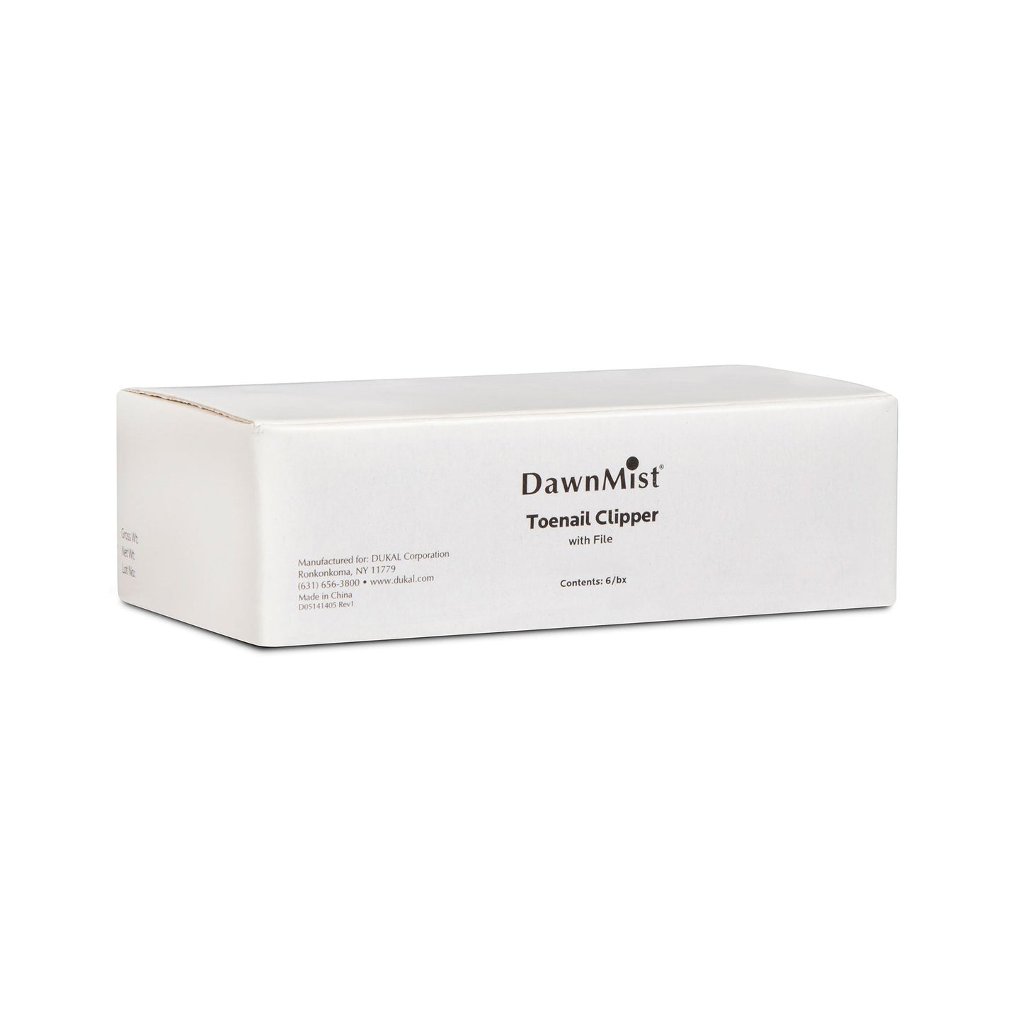 DawnMist® Toenail Clippers Thumb Squeeze Lever (728357_EA)