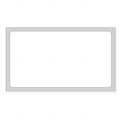 PDC® Blank Label Thermal Label White Paper 1-1/4 X 2-1/4 Inch (1079788_RL)
