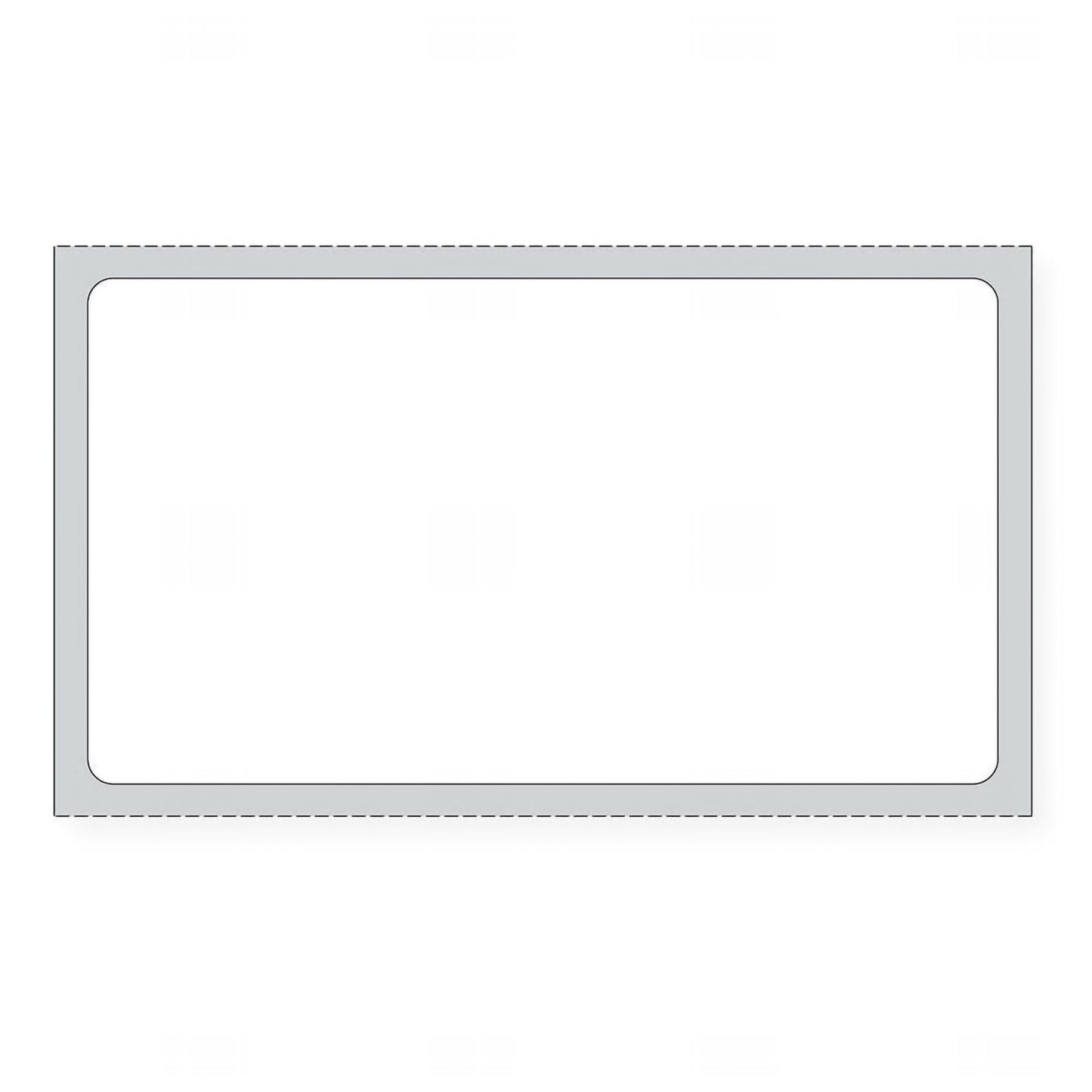 PDC® Blank Label Thermal Label White Paper 1-1/4 X 2-1/4 Inch (1079788_CS)