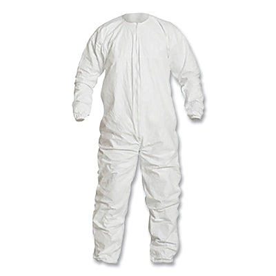 Dupont Tyvek® IsoClean® Coveralls, IC253B, Sterile (0S), Bound/Dolman Sleeves, White, Med (251-IC253B-MD-0S)