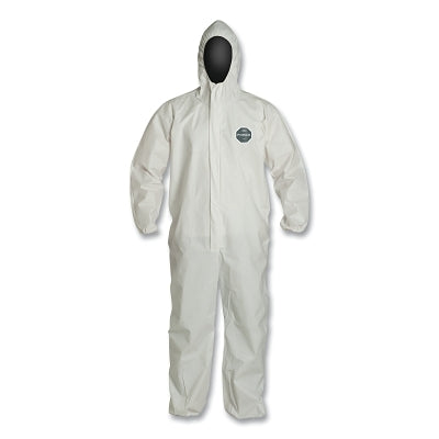 Dupont ProShield NexGen Coveralls with Attached Hood, White, Medium (251-NG127S-NP-M)