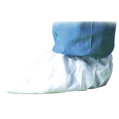 Dupont SureStep Shoe Covers with Serged Seams, Large, White (251-PE440S-LG)