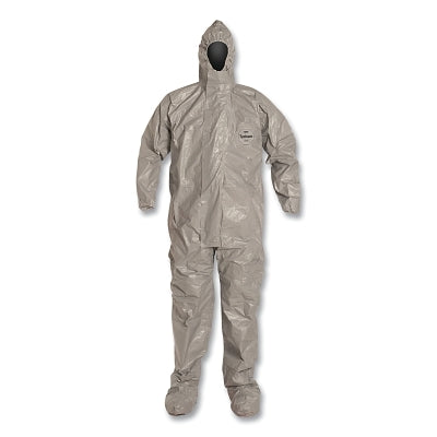 Dupont Tychem F Coverall, Gray, Large (251-TF169TGYLG000600)