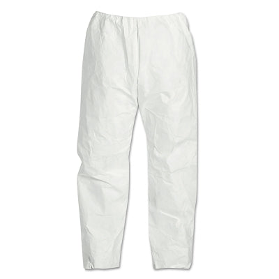 Dupont Tyvek® Pants with Elastic Waist, Open Ankles, Large (251-TY350S-LG)
