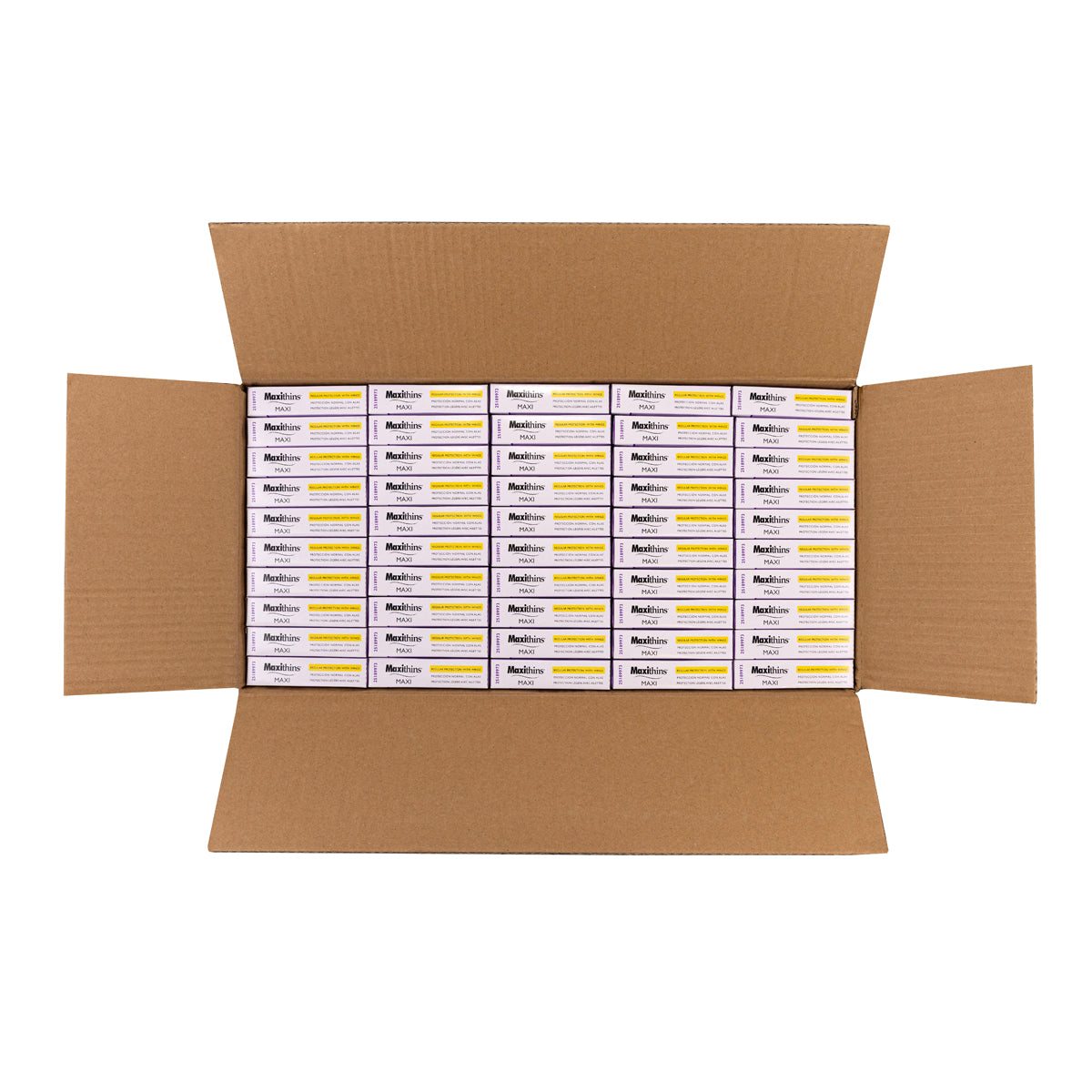 Hospeco® Maxithins® Vended Maxi Pads w/ Wings, Regular Absorbency, 250/Case (HOS25189973)