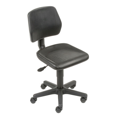 Interion Task Chair With Mid Back, Polyurethane, Black (WB252251)