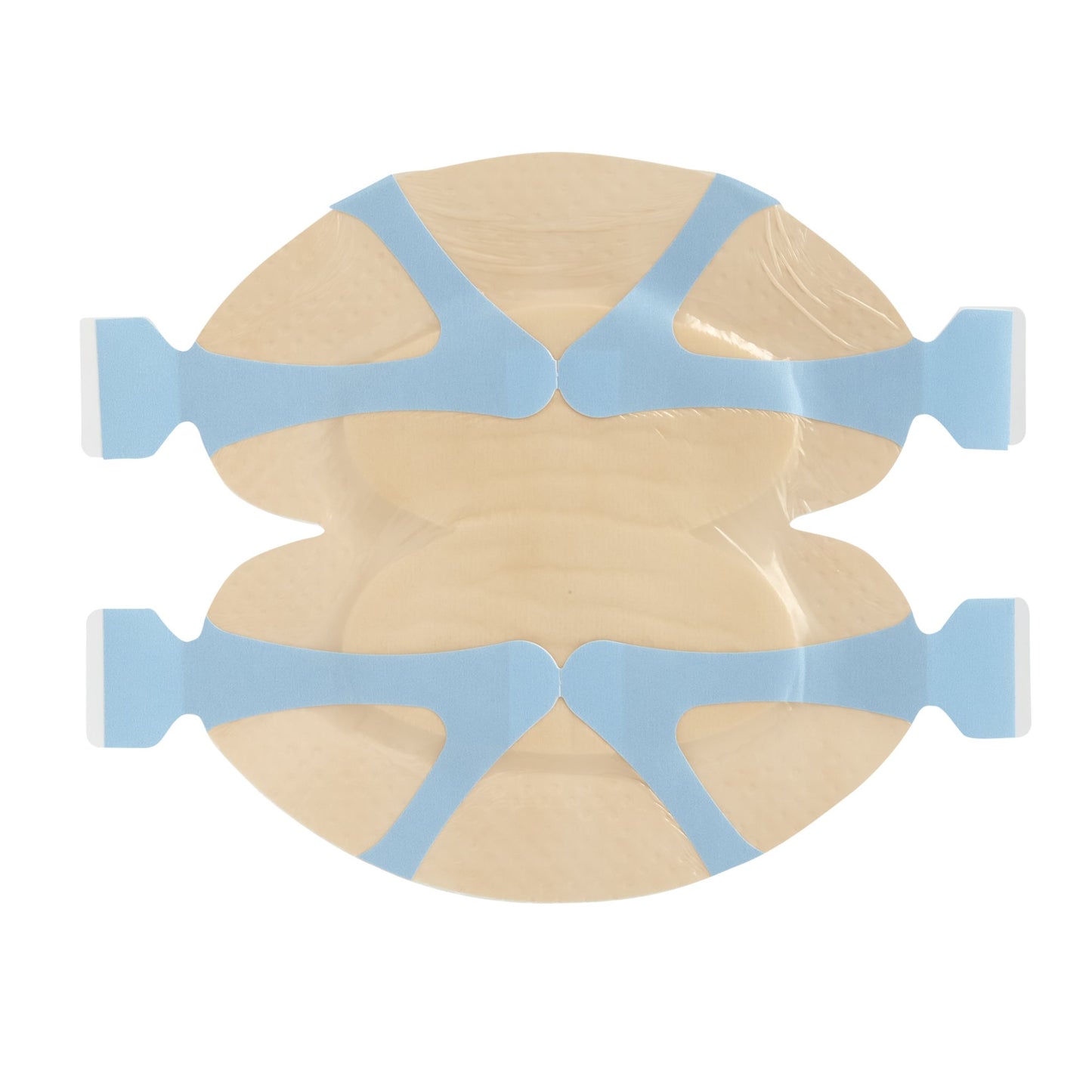 3M™ Tegaderm™ Foam Dressing 6-1/2 X 6-1/2 Inch With Border Film Backing Silicone Adhesive Heel / Contour Sterile (1078887_CS)