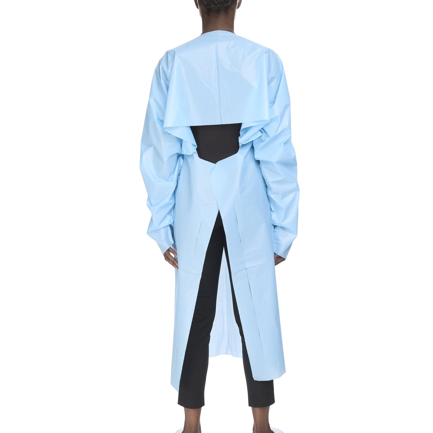 McKesson Protective Procedure Gown One Size Fits Most Blue NonSterile AAMI Level 2 Disposable (1172304_CS)
