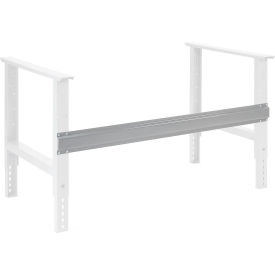 Global Industrial Workbench Steel Stringer For C Channel Adj Leg & Fixed Height, 72"W, Gray (WB255222)