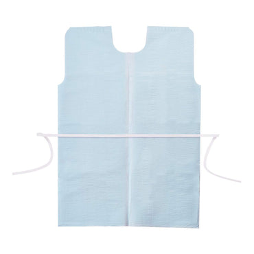 Apex™ Patient Exam Gown Medium / Large Blue Disposable (450002_CS)