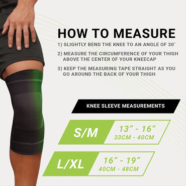 Green Drop™ Knee Support Small / Medium Pull-On 13 to 16 Inch Thigh Circumference Left or Right Knee (1230636_EA)