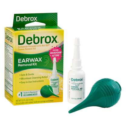 Debrox® Ear Wax Remover 0.5 oz. Otic Drops 6.5% Strength Carbamide Peroxide (835407_EA)