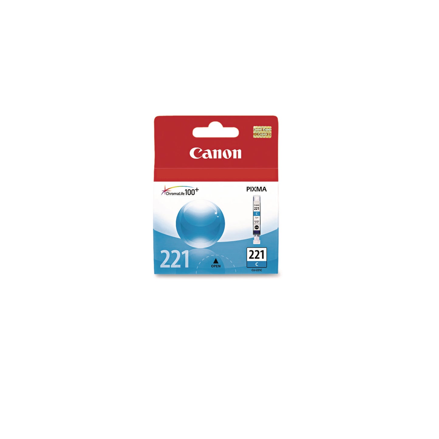 Canon® 2947B001 (CLI-221) Ink, Cyan (CNM2947B001)