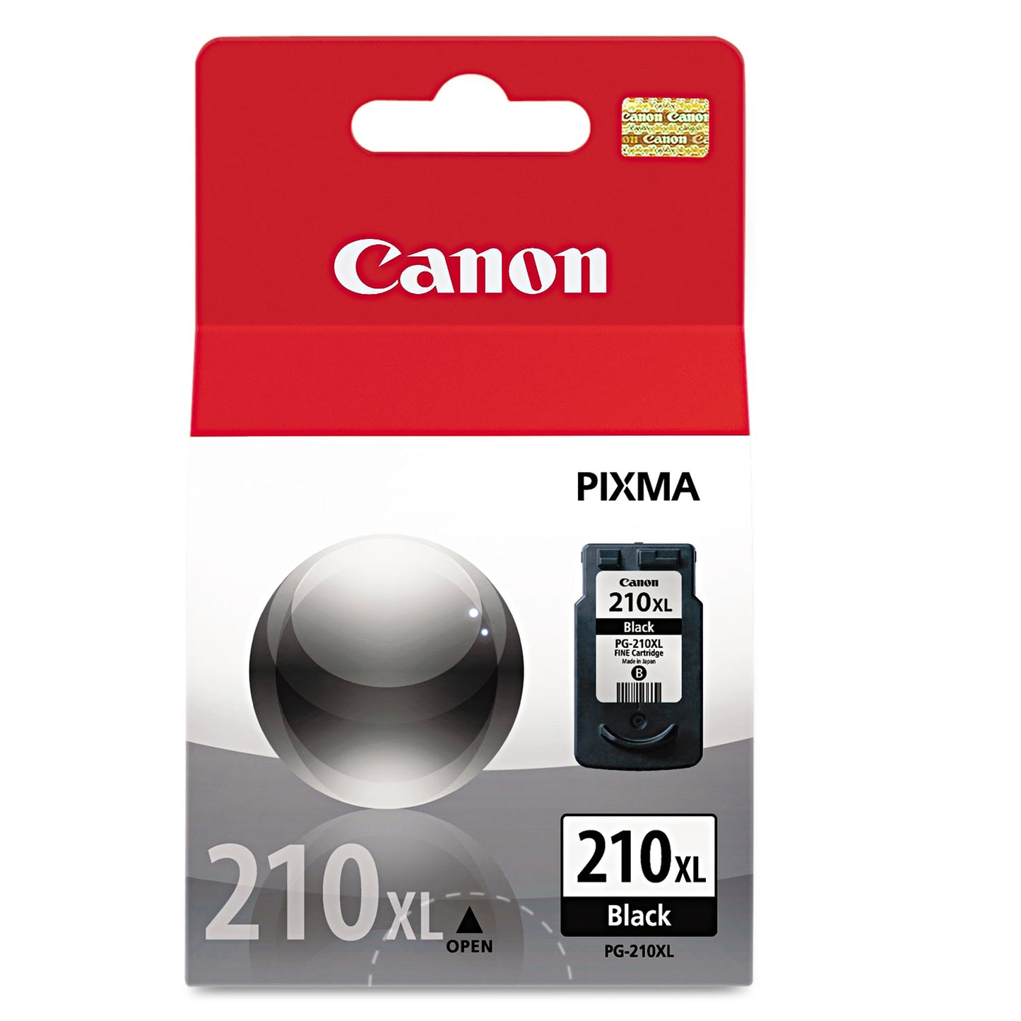 Canon® 2973B001 (PG-210XL) High-Yield Ink, 401 Page-Yield, Black (CNM2973B001)