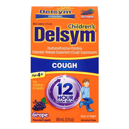 Delsym® Children's Cold and Cough Relief 30 mg / 5 mL Strength Liquid 3 oz. (734903_EA)