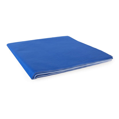 McKesson Sterilization Wrap White / Blue 36 X 36 Inch Dual Layer SMS Polypropylene (1243682_CS)