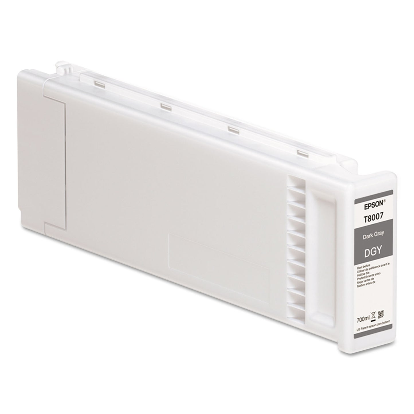 Epson® T800700 UltraChrome GS3 Ink, Dark Gray (EPST800700)