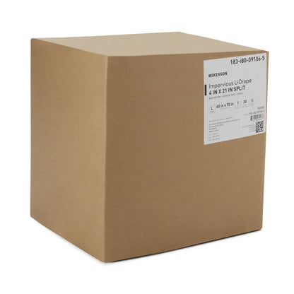 McKesson Orthopedic Drape Impervious U-Drape 60 W X 70 L Inch Sterile (1101275_CS)