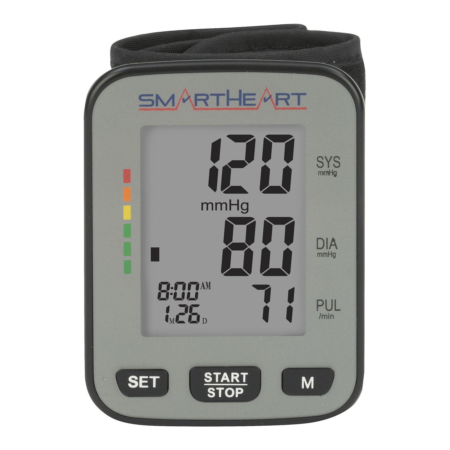 Smartheart Home Automatic Digital Blood Pressure Monitor Adult Cuff Nylon Cuff 13.5 to 21.5 cm Talking Model (1226067_CS)