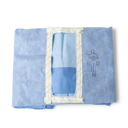 Cardinal Abdominal Drape Laparotomy Drape 100 W X 77 W X 122 L Inch Sterile (269532_CS)