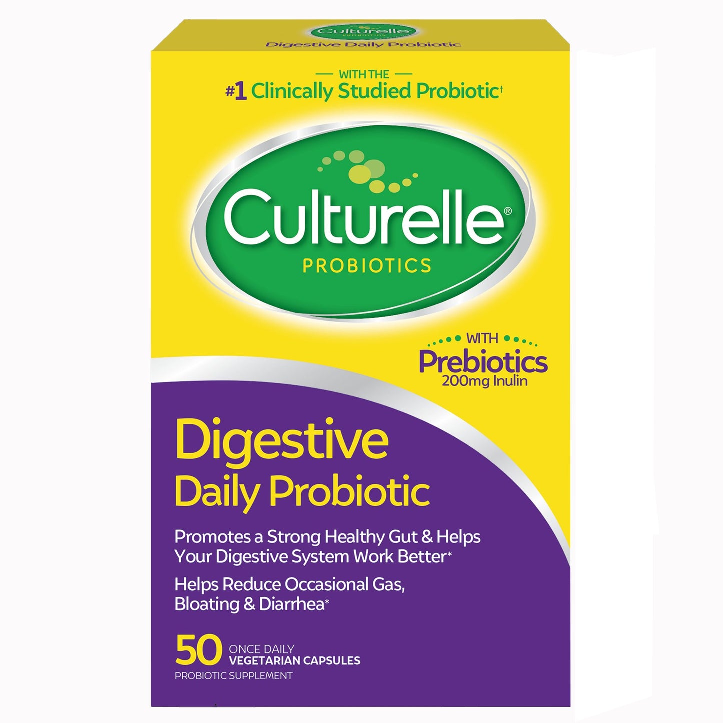 Culturelle® Probiotic Dietary Supplement 50 per Box Capsule (1268949_BX)