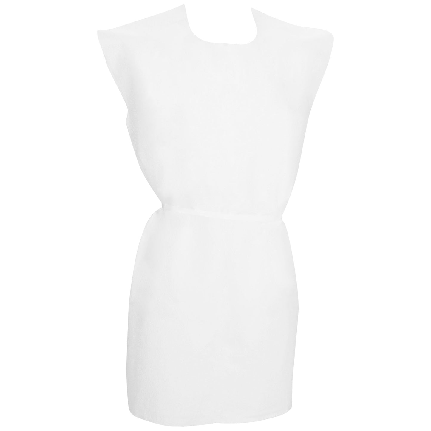 McKesson Patient Exam Gown One Size Fits Most White Disposable (906756_CS)