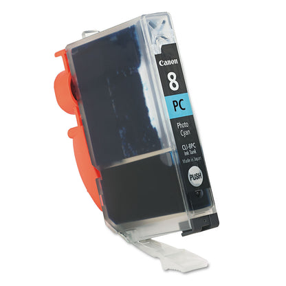 Canon® 0624B002 (CLI-8) Ink, 450 Page-Yield, Photo Cyan (CNMCLI8PC)