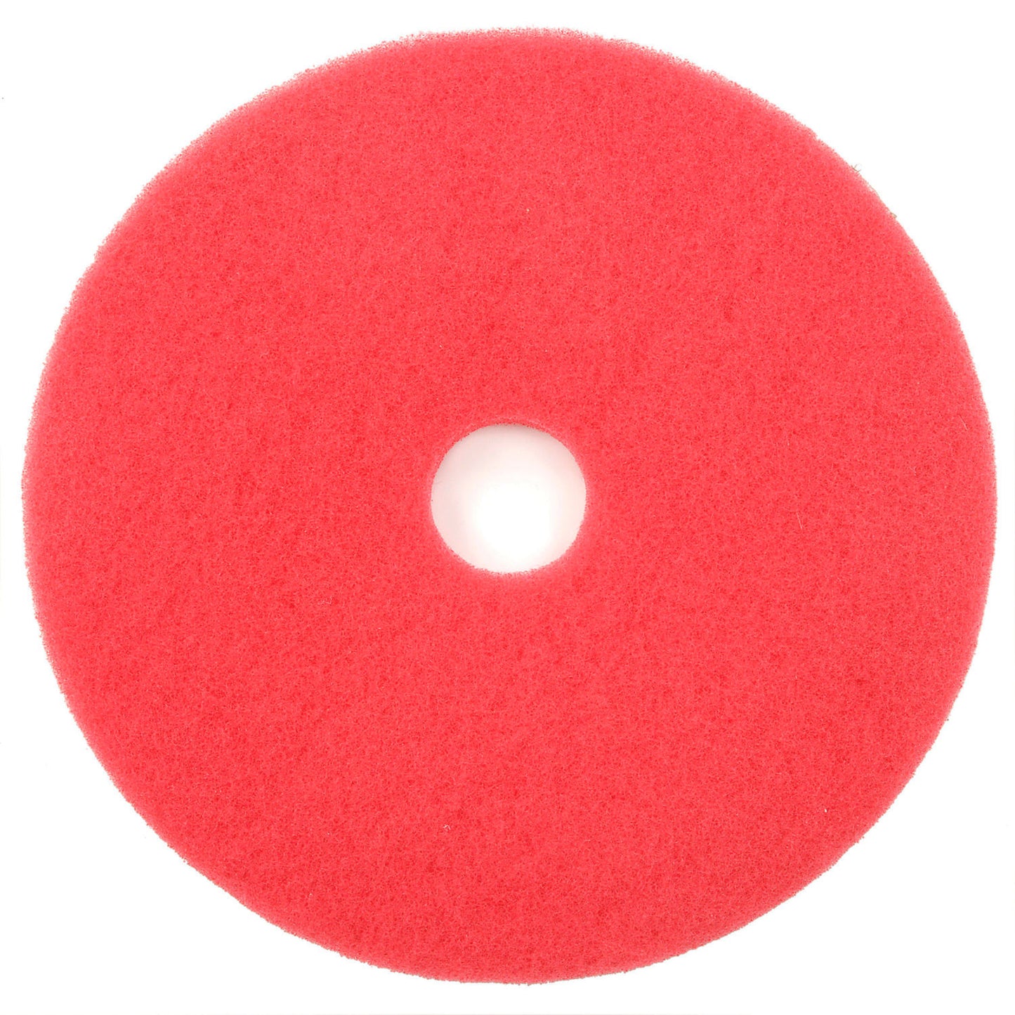 Global Industrial 17" Buffing Pad, Red, 5 Per Case (WB261164RD)