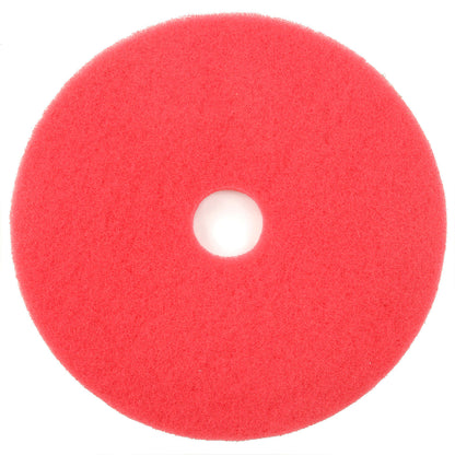 Global Industrial 17" Buffing Pad, Red, 5 Per Case (WB261164RD)