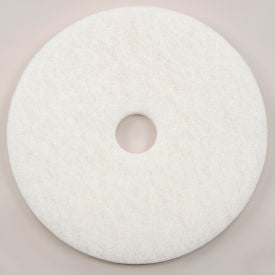Global Industrial 17" Polishing Pad, White, 5 Per Case (WB261164WH)
