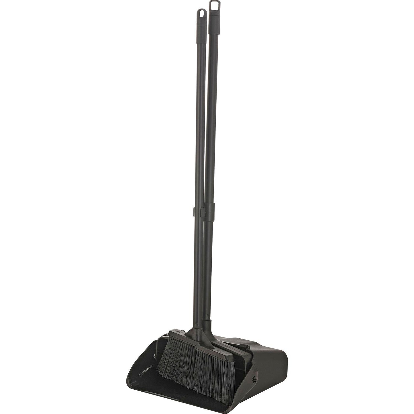 Global Industrial Upright Dust Pan & Lobby Broom Combo Kit (WB261790)