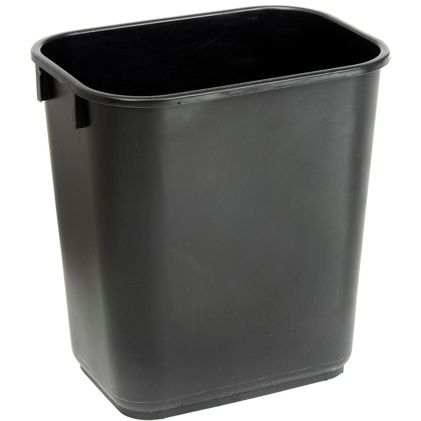 Global Industrial 13-5/8 Qt. Plastic Wastebasket - Black (WB261747BK)
