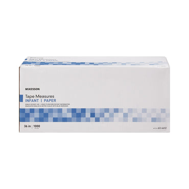 McKesson Measurement Tape 36 Inch Paper Disposable English / Metric (1132734_EA)