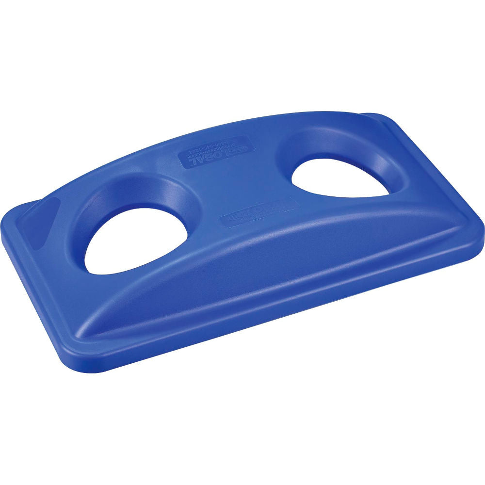 Global Industrial Bottles & Cans Recycling Lid, Blue (WB261905BL)