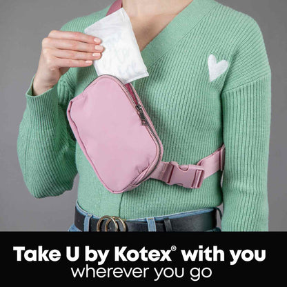 U by Kotex® Feminine Pad Ultra Thin Regular Absorbency (1094708_CS)