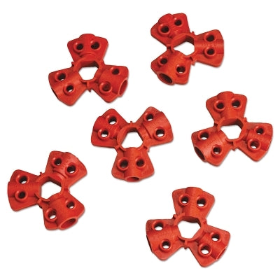 Brady Pneumatic Quick-Disconnect Lockouts, 2.75 in x 0.83 in, Red (262-65645)