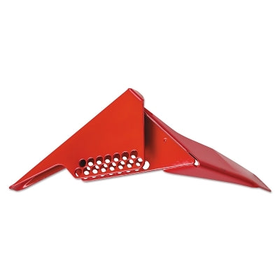 Brady Standard Ball Valve Lockouts, For Handles up to 2 1/10 in W, Red (262-65669)